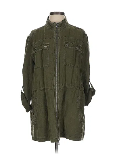 Pre-owned Treasure & Bond Coat In Green