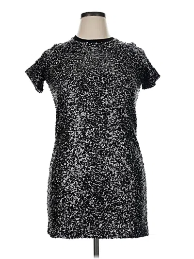 Pre-owned Treasure & Bond Cocktail Dress In Silver