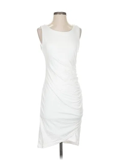 Pre-owned Treasure & Bond Cocktail Dress In White