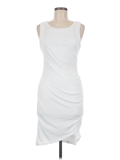 Pre-owned Treasure & Bond Cocktail Dress In White