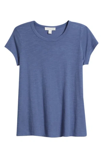 Treasure & Bond Cotton Blend Swing T-shirt In Blue