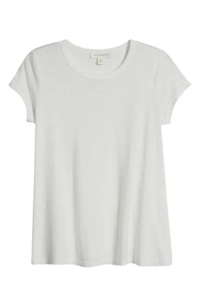 Treasure & Bond Cotton Blend Swing T-shirt In White