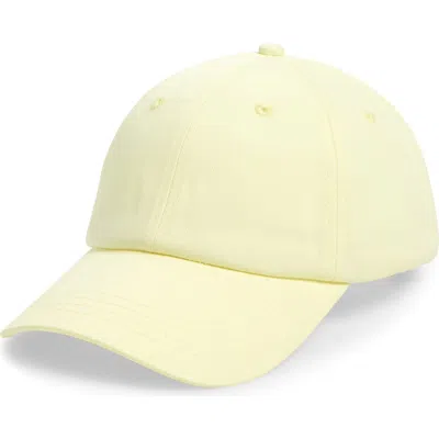 Treasure & Bond Cotton Twill Ball Cap In White