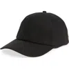 Treasure & Bond Cotton Twill Ball Cap In Washed Black