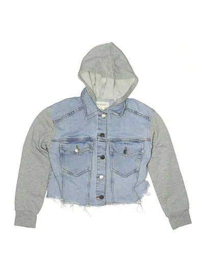 Pre-owned Treasure & Bond Kids' Denim Jacket In Blue