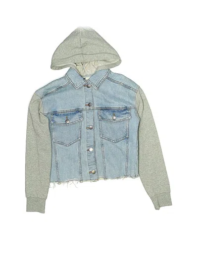 Pre-owned Treasure & Bond Kids' Denim Jacket In Blue