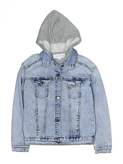 Pre-owned Treasure & Bond Kids' Denim Jacket In Blue