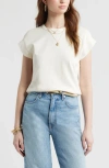 Treasure & Bond Drop Shoulder T-shirt In White