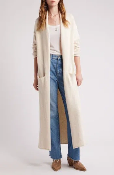 Treasure & Bond Duster Cardigan In Neutral
