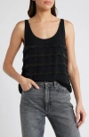 Treasure & Bond Embellished Tank In Black
