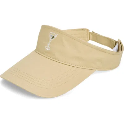 Treasure & Bond Embroidered Visor In Brown