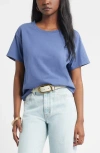 Treasure & Bond Favorite Cotton T-shirt In Blue