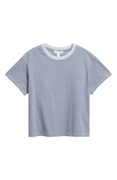 Treasure & Bond Favorite Cotton T-shirt In Blue