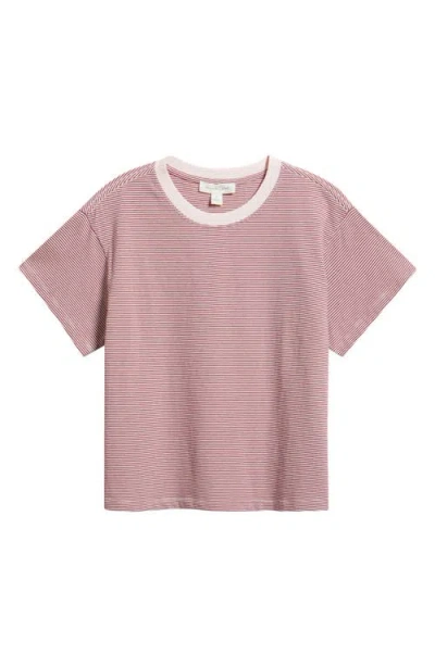Treasure & Bond Favorite Cotton T-shirt In Pink