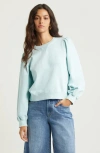 Treasure & Bond French Terry Sweatshirt In Teal Tide