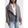 Treasure & Bond Herringbone Twill Jacket In Gray
