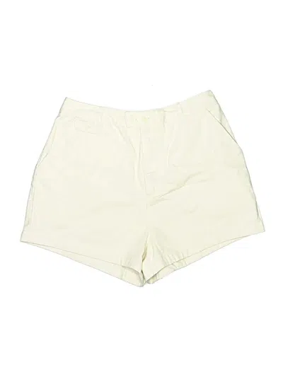 Pre-owned Treasure & Bond Khaki Shorts In Ivory