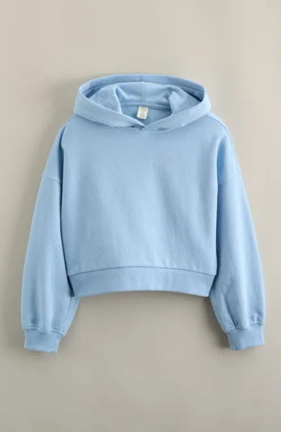 Treasure & Bond Kids' Boxy Hoodie In Blue
