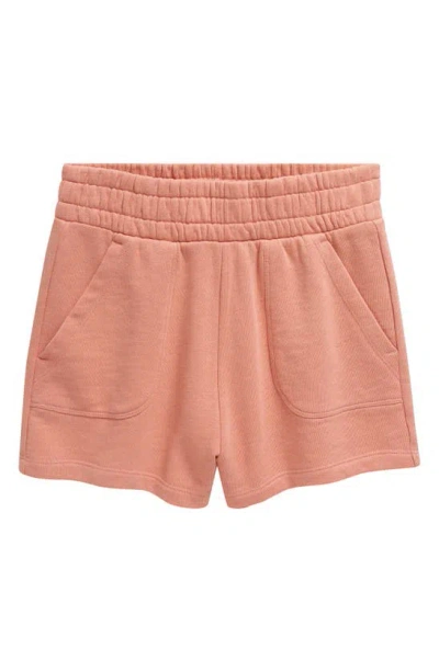 Treasure & Bond Kids' Cotton French Terry Shorts In Pink Dawn