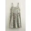 Treasure & Bond Kids' Floral Babydoll Slipdress In Multi