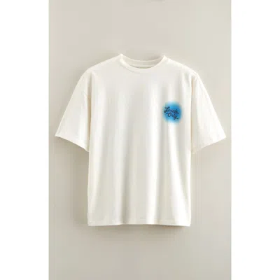 Treasure & Bond Kids' Graphic T-shirt In White