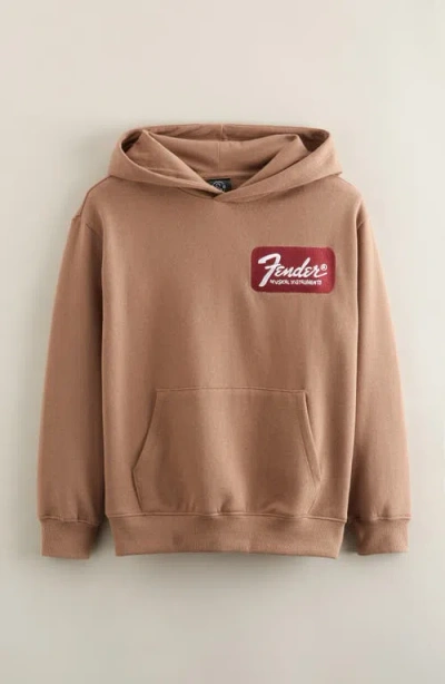 Treasure & Bond Kids' License Graphic Hoodie In Brown