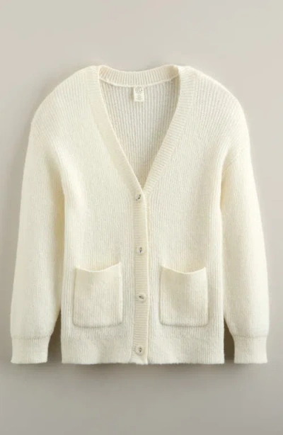 Treasure & Bond Kids' Oversize Cardigan In Brown