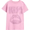 Treasure & Bond Kids' Oversize Cotton Graphic T-shirt In Purple Victoria Kiss