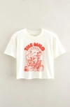 Treasure & Bond Kids' Band Graphic Cotton T-shirt In Ivory Groovy Who
