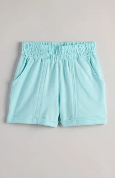 Treasure & Bond Kids' Terry Cloth Shorts In Blue