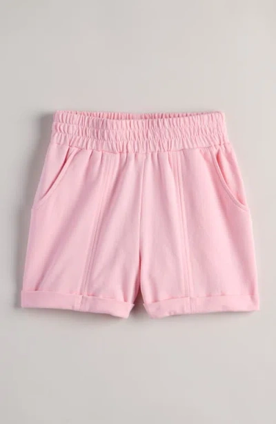 Treasure & Bond Kids' Terry Cloth Shorts In Pink