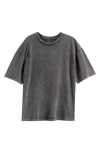 Treasure & Bond Kids' Washed Relaxed T-shirt In Black Raven Wash