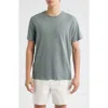 Treasure & Bond Lived In Slub Jersey Crewneck T-shirt In Gray