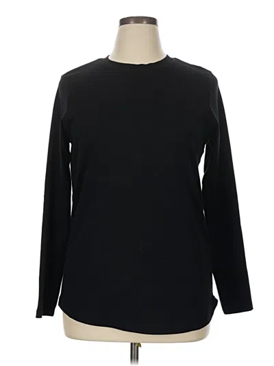 Pre-owned Treasure & Bond Long Sleeve T-shirt In Black