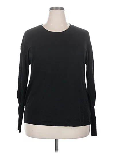 Pre-owned Treasure & Bond Long Sleeve T-shirt In Black