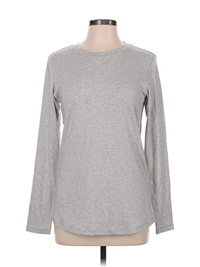 Pre-owned Treasure & Bond Long Sleeve T-shirt In Gray