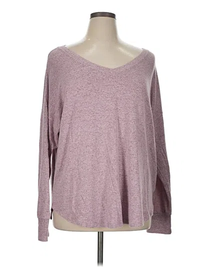 Pre-owned Treasure & Bond Long Sleeve T-shirt In Pink