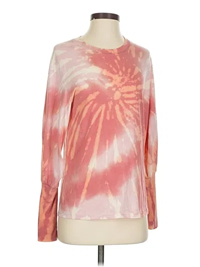 Pre-owned Treasure & Bond Long Sleeve T-shirt In Pink