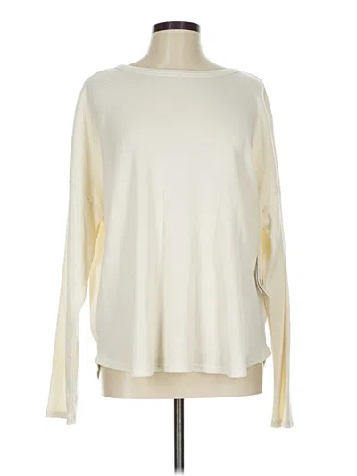 Treasure & Bond Long Sleeve T-shirt In White