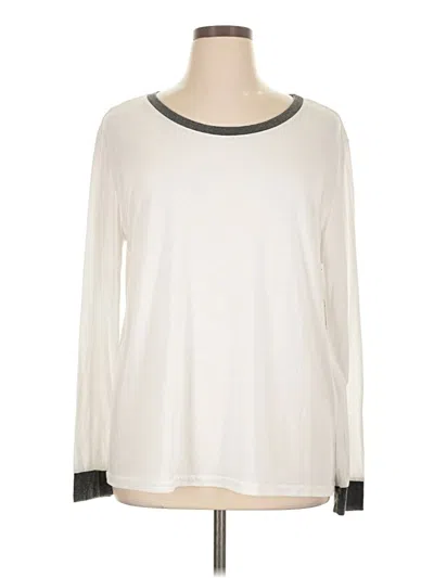 Treasure & Bond Long Sleeve T-shirt In White