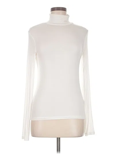 Pre-owned Treasure & Bond Long Sleeve Turtleneck In Ivory
