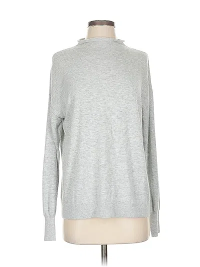 Pre-owned Treasure & Bond Long Sleeve Turtleneck In Silver