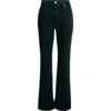 Treasure & Bond Mid Rise Flare Jeans In Black