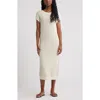 Treasure & Bond Pointelle Midi Sweater Dress