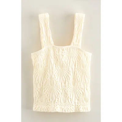 Treasure & Bond Kids'  Pretty Seamless Tank In Neutral