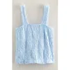 Treasure & Bond Kids'  Pretty Seamless Tank In Blue