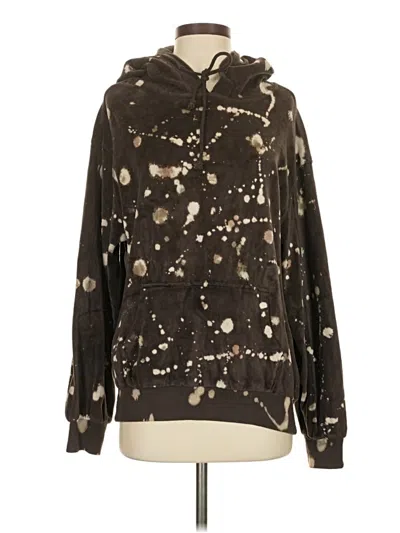 Pre-owned Treasure & Bond Pullover Hoodie In Brown