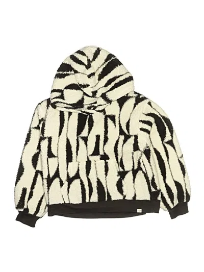 Pre-owned Treasure & Bond Kids' Pullover Hoodie In White