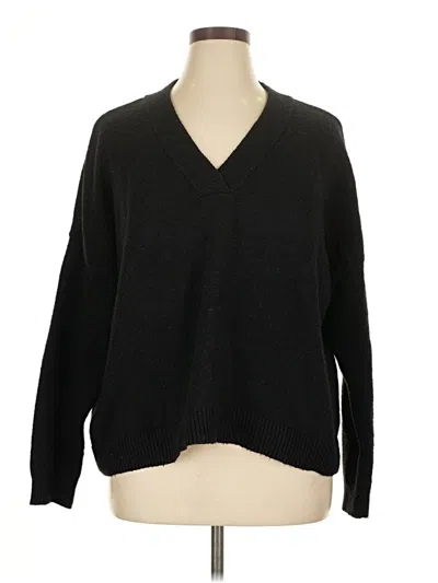 Pre-owned Treasure & Bond Pullover Sweater In Black