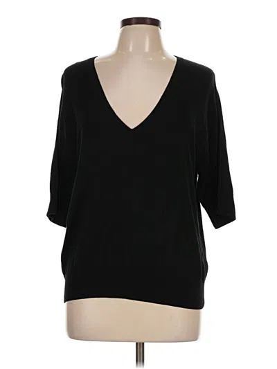 Pre-owned Treasure & Bond Pullover Sweater In Black